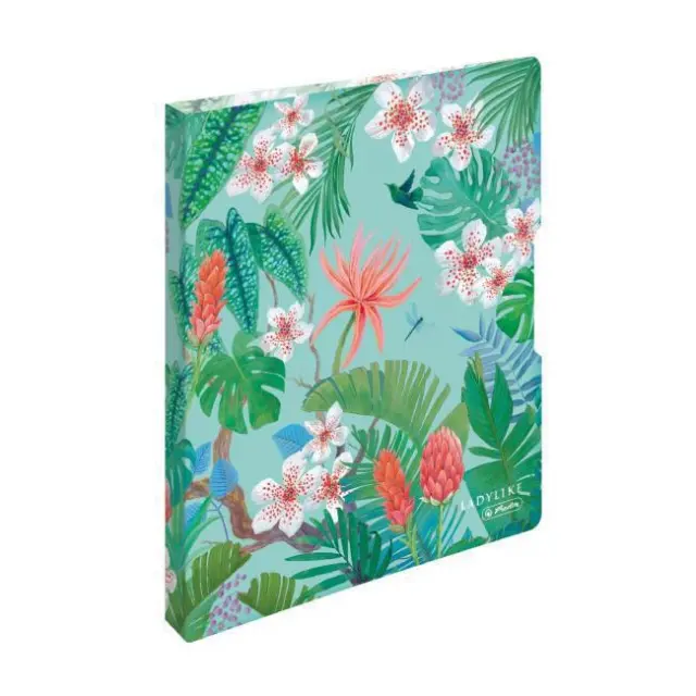 Herlitz Ντοσιέ ΡΡ με 2 Κρίκους Α4 Ladylike Jungle (50044030)