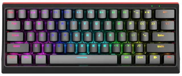 MARVO KG962 GAMING RGB ΜΗΧΑΝΙΚΟ ΠΛΗΚΤΡΟΛΟΓΙΟ, ΜΑΥΡΟ