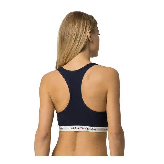 Tommy Hilfiger Γυναικείο Μπουστάκι Cotton Bralette Iconic, Χρώμα Σκούρο Μπλε - L 2