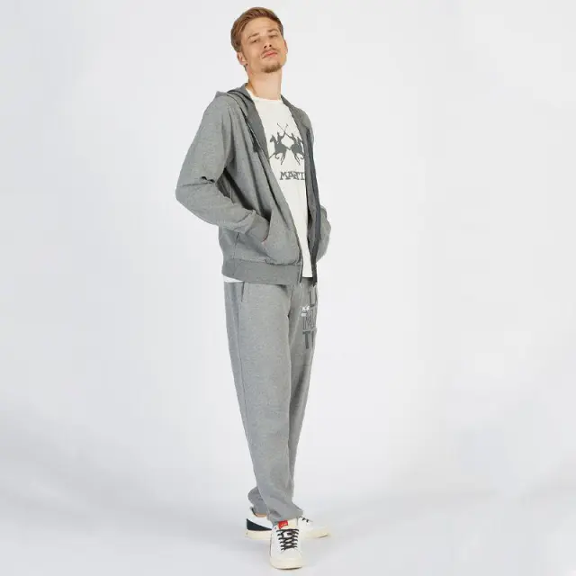 La Martina - Ανδρικό T-Shirt Regular Fit CCMR05-JS206-00002 Λευκό - 3XL 3