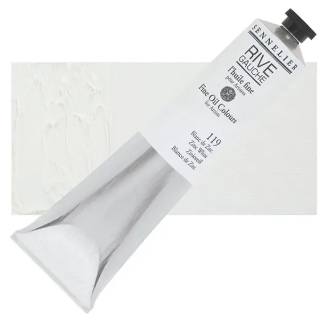 Sennelier Λάδι Rive Gauche 119 Zinc White - 200ml