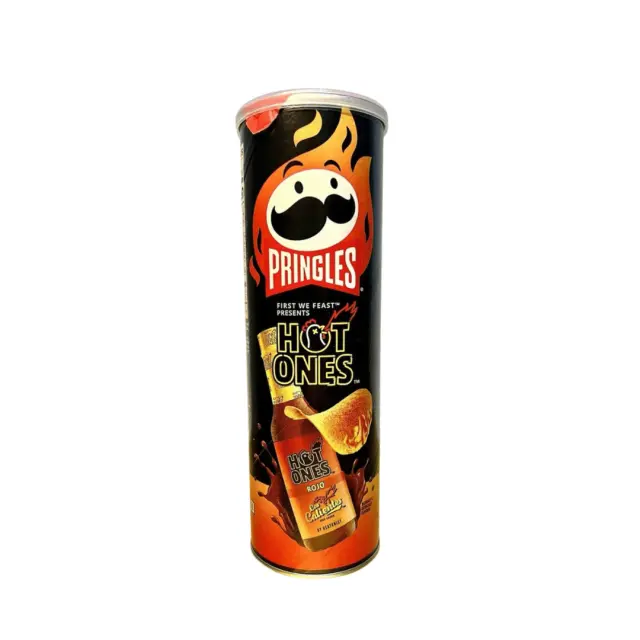 Pringles Hot Ones Rojo 156gr