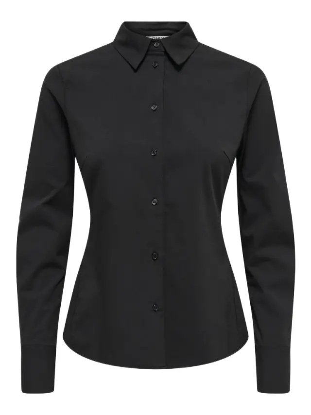 Only Onlebie γυναικείο πουκάμισο slim fit μακρυμάνικο 15357905-2