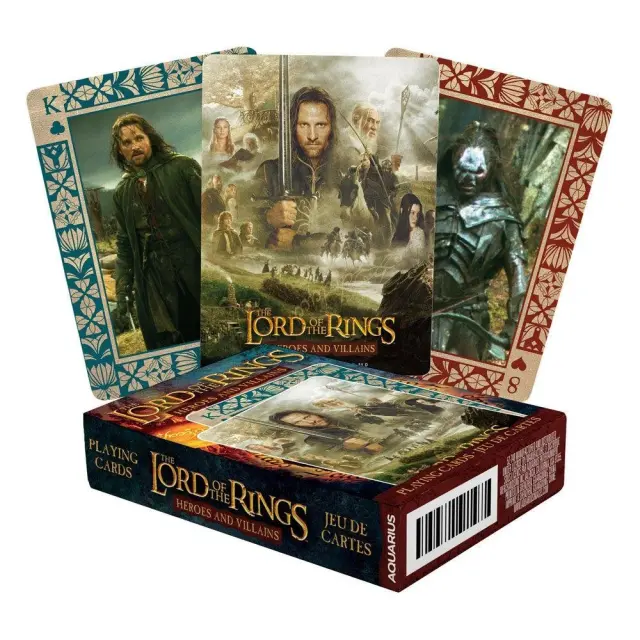 Τράπουλα LORD OF THE RING - Heroes + Villains - Playing Cards