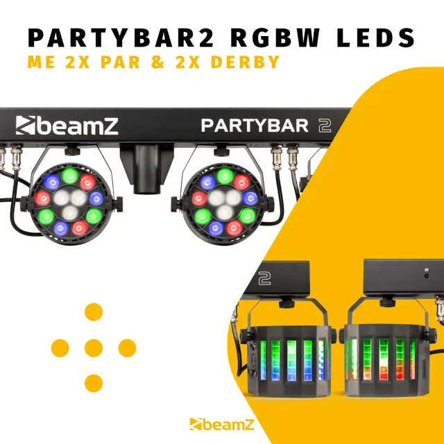BEAMZ PartyBar2 ΜΠΑΡΑ ΦΩΤΙΣΜΟΥ 3