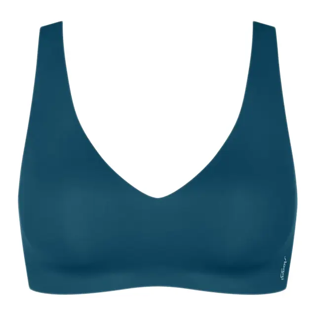 Sloggi Γυναικείο Σουτιέν ZERO Feel 2.0 Soft bra, Χρώμα Smoky Blue - XL