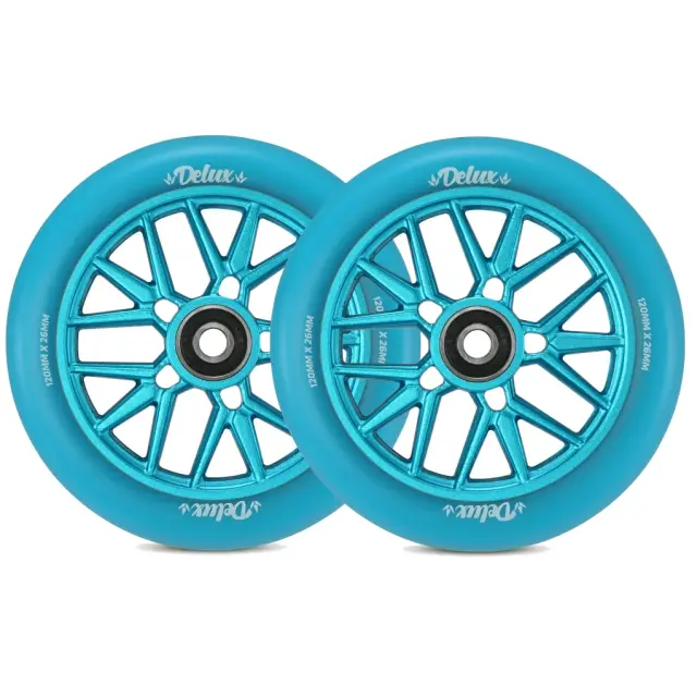 BLUNT Delux Wheels 120 - Blue/Blue 2