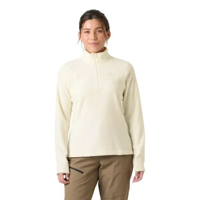 Helly Hansen Women's Daybreaker Half-Zip Fleece Συνθετική Μπλούζα Snow - Large 2