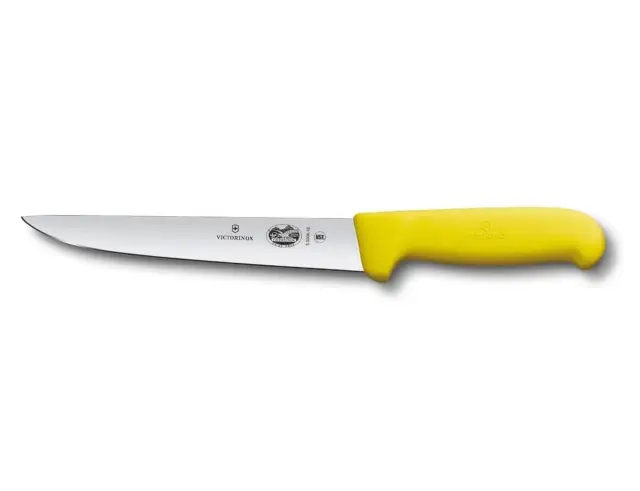 Μαχαίρι Κρέατος Victorinox Fibrox με στενή λεπίδα και μήκος 20cm - Yellow5.5508.20 3