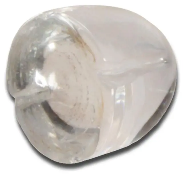 Κώνος Γυάλινος Glass Chillum Διάφανος - 150mm 2