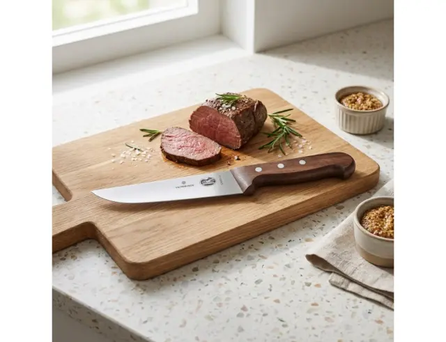 Μαχαίρι Κρέατος Victorinox Wood με ξύλινη λαβή και μήκος λεπίδας 16cm5.5200.16