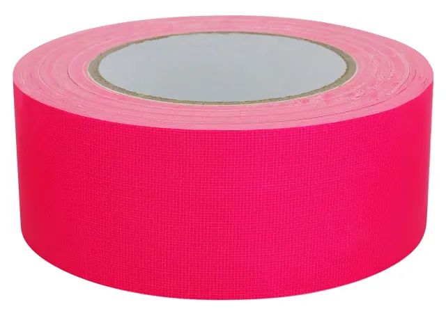 ALLCOLOR GAFFER-TAPE Neon Cloth Tape - 50mm x 25m neon pink (649-50 P)