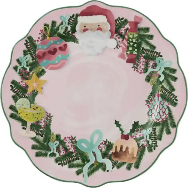 Maxwell & Williams Scallop Πιάτο 20cm Ροζ Tis Season