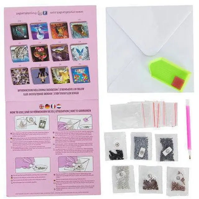 Craft Buddy Card Art Sunshine Unicorn 18Χ18cm 2