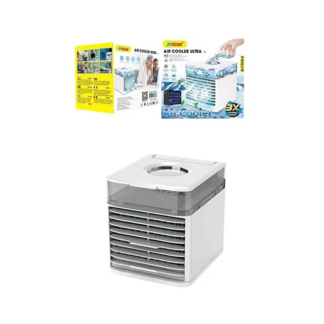 Andowl Φορητό μίνι air cooler & υγραντήρας Q-COOL6 - Air Cooler Ultra 076025