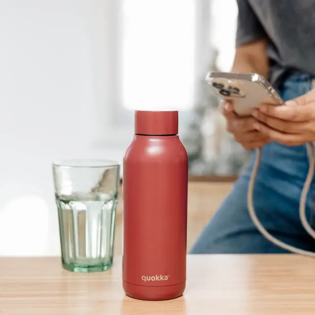 Quokka Μπουκάλι Θερμός Ανοξείδωτο BPA Free 510ml Firebrick Red -11996 2