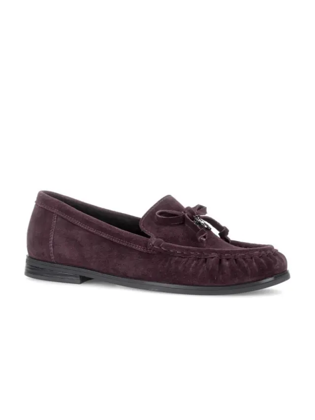 Gabor Μοκασίνια-Loafers Γυναικείο δέρμα Nubuck Μπορντώ GAB/400802 005-MULBERRY - 36 2