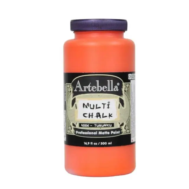 Artebella Χρώμα Κιμωλίας Multi Chalk - 4006 Orange - 500ml