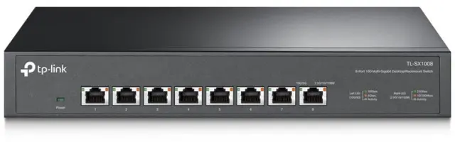 TP-LINK 8-Port 10G Multi-Gigabit Switch (TL-SX1008) (TPTL-SX1008)