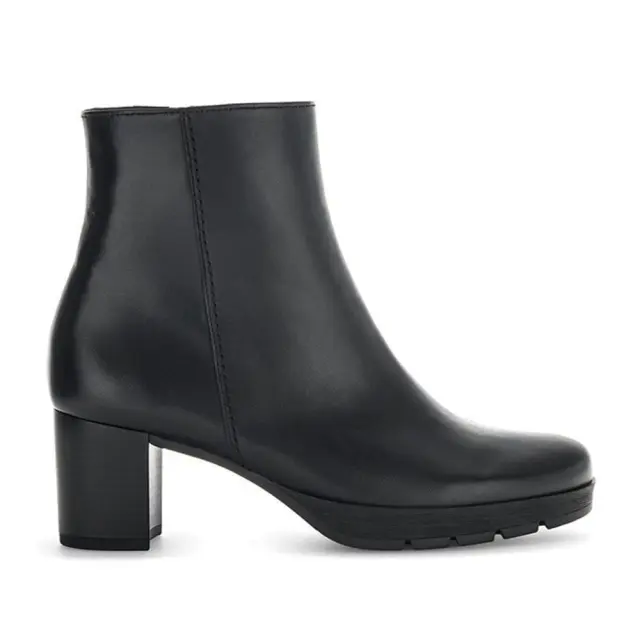 Gabor Μποτάκια Γυναικείο δέρμα Μαύρο GAB/32071 002-N/BLACK - 43