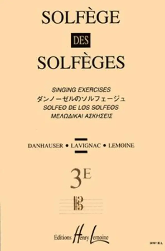 Lemoine Solfege 3E