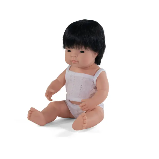 MINILAND DOLLS MINILAND ΚΟΥΚΛΑ ΑΣΙΑΤΗΣ 38 CM ΜΕ ΕΣΩΡΟΥΧΑ