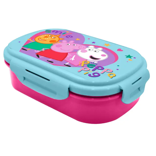 Φαγητοδοχείο με πιρούνι Peppa Pig Lunch box + cutlery PP17102