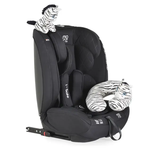 Moni Isafe Καθισματάκι Αυτοκινήτου i-Size με Isofix Black 9-36 kg 3801005152759
