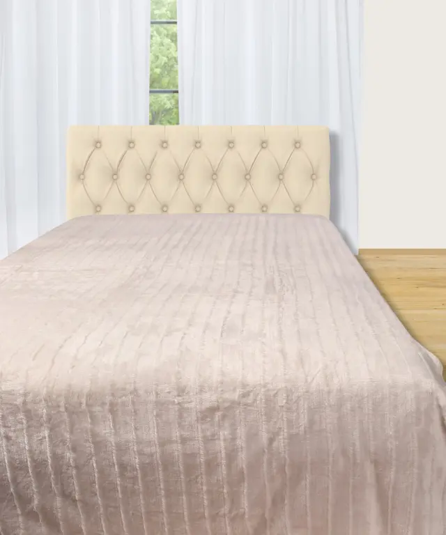 Fleece (220cm x 240cm) χωρίς sherpa ivory - -