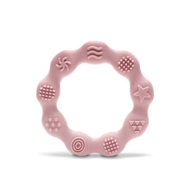 Lorelli Μασητικό Σιλικόνης Ring Deep Pink 10210920002