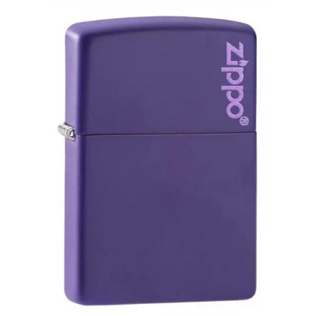 ZIPPO Αναπτήρας - 237 ZL Purple Matte Με Λογότυπο Zippo