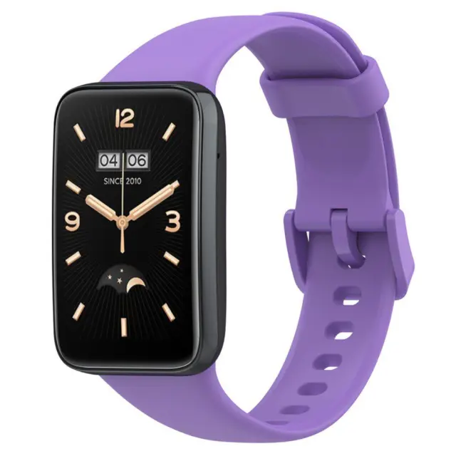 Soft Silicone Λουράκι Σιλικόνης Για Xiaomi Mi Band 7 Pro - Μωβ OEM