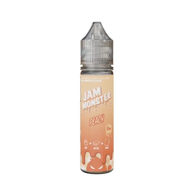 Jam Peach 15ml (60ml) - Monster Vape Flavorshots