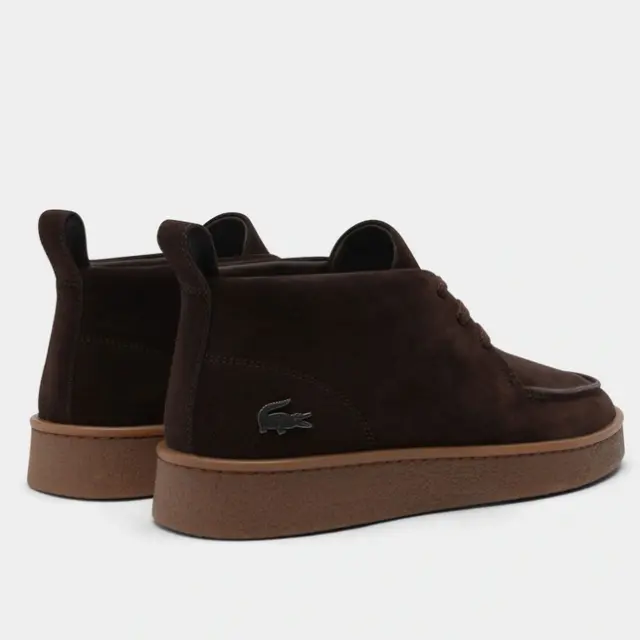 Ανδρικά Δερμάτινα Μποτάκια Lacoste Baseshot 750SMA0028031 Καφέ Καφέ - 42 3