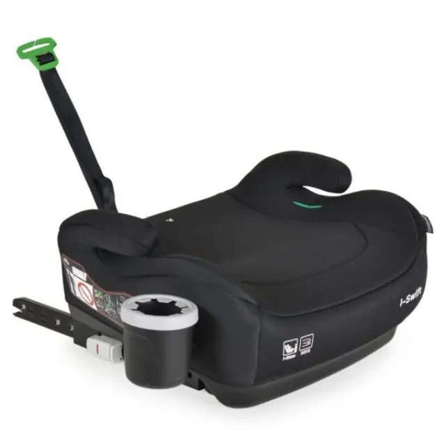 Moni Booster Αυτοκινήτου I-Size 125-150cm Isofix I-Swift Black 3801005152292