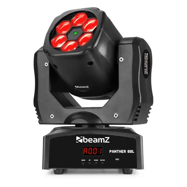BEAMZ PANTHER80L ΚΙΝΟΥΜΕΝΗ ΚΕΦΑΛΗ BEE EYE 3