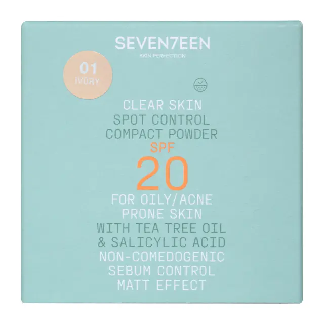 Seventeen Clear Skin Oil Sport Control Compact Powder 10g | 01