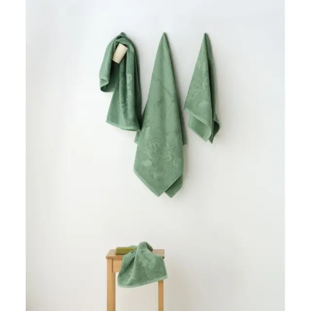 Πετσέτα Χεριών Kentia Izmir 2 Green 30x50 3