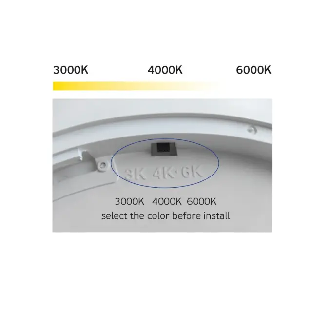 Wabi Panel οροφής CCT LED 42W ø60 μαύρο 3