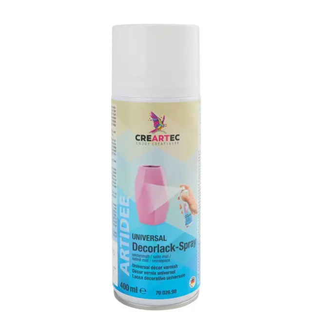 Διάφανο Βερνίκι Σπρέυ Σατινέ - 400ml