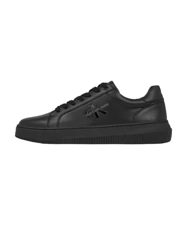 Calvin Klein - Cupsole Mono Lth Ανδρικά Chunky Sneakers YM0YM00681-0GT Μαύρο - 45 2