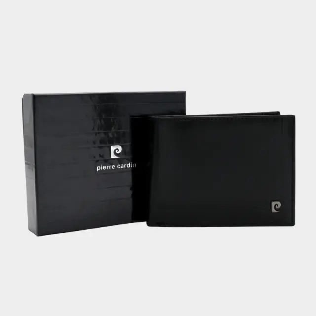 Δερμάτινο Πορτοφόλι Pierre Cardin 8806 tilak 52 Μαύρο - ONESIZE 2