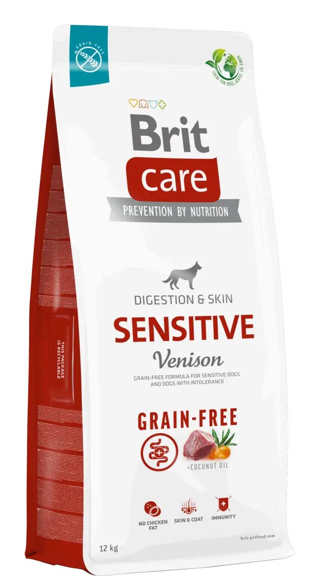 Brit Care Dog Grain-Free Adult Sensitive Venison 12kg