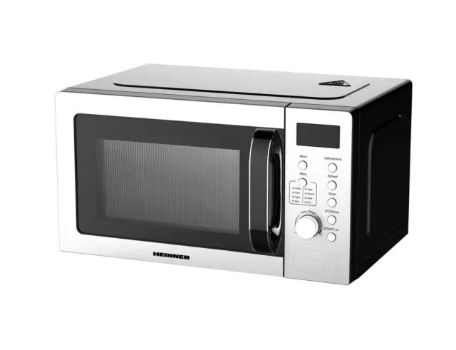 Φούρνος μικροκυμάτων Heinner HMW-D2060SS με χωρητικότητα 20L και ισχύ 700W - Inox HMW-D2060SS 2