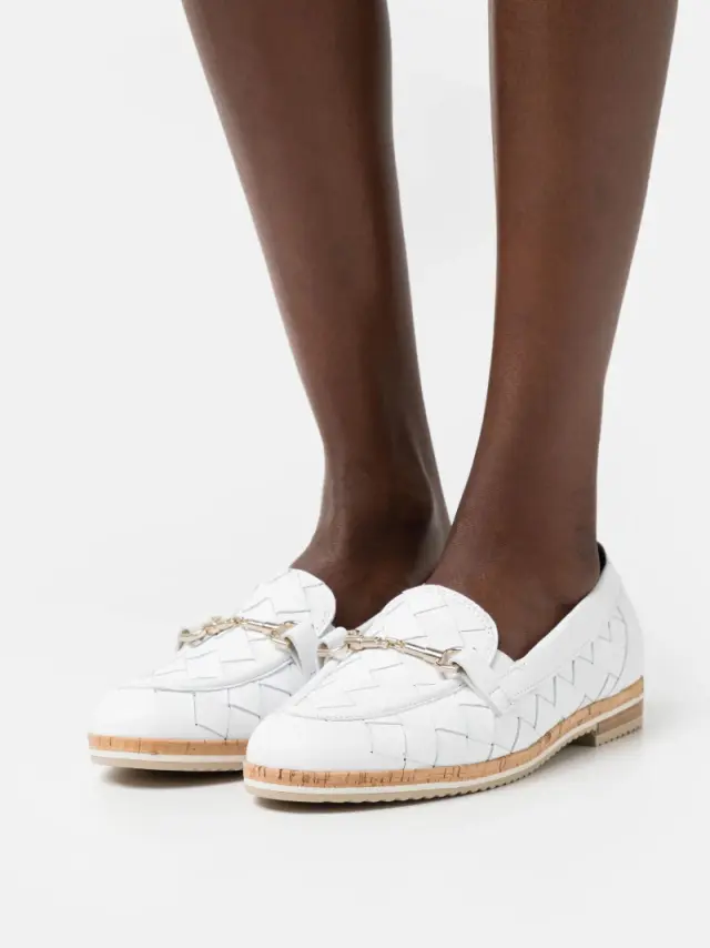 Gabor Μοκασίνια-Loafers Γυναικείο δέρμα Άσπρο GAB/82064 50-WEISS - 40 2