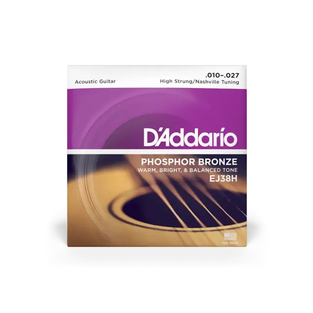 D'Addario EJ38H Phosphor Bronze Χορδές Ακουστικής Κιθάρας Nashville Tuning