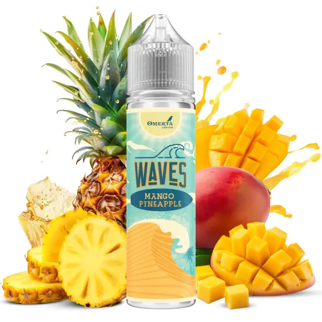 Mango Pineapple 15ml (60ml) - Waves by Omerta