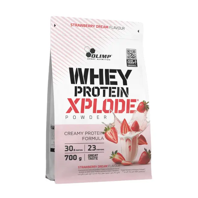 Olimp Sport Whey Protein Xplode Strawberry, 700 g