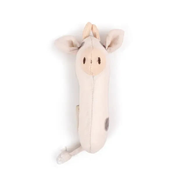 Κουδουνίστρα Υφασμάτινη Filibabba Linen Cow 2