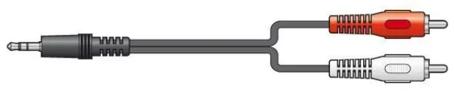 SKYTRONIC CX400-2 ΚΑΛΩΔΙΟ ΗΧΟΥ 3.5ST.-2RCA M 2.5M